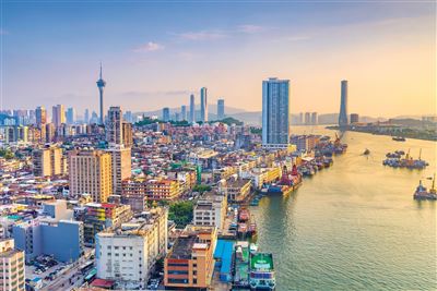 Blick auf die Skyline